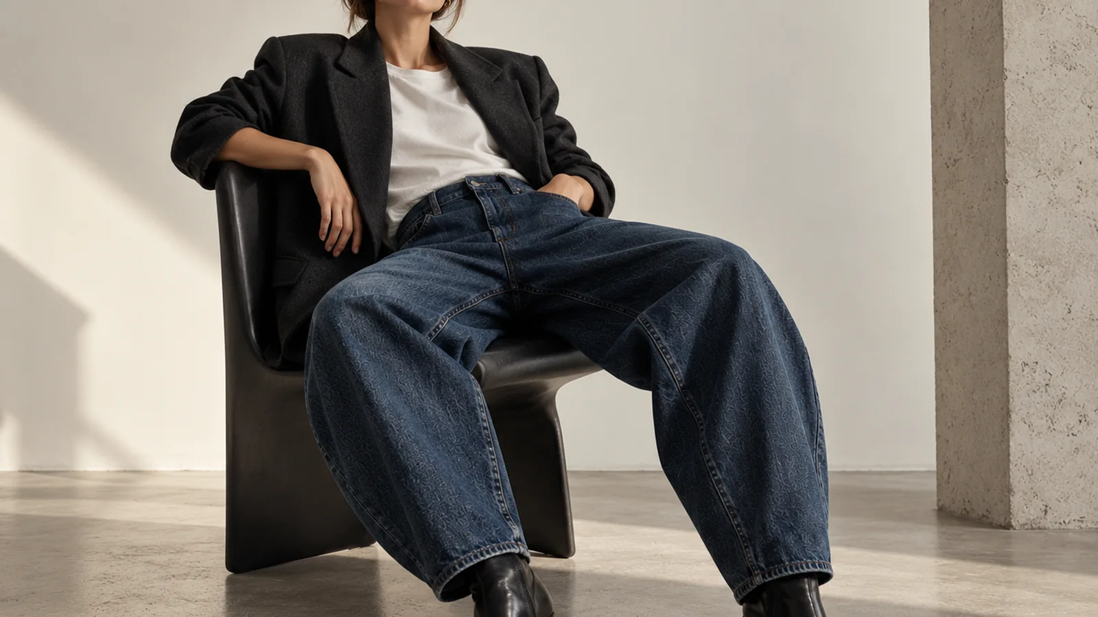 How to Style Barrel Jeans — It’s Mostly About Proportion